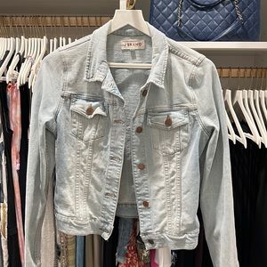 J BRAND Women’s Light Blue Denim Atomic Jean Jacket - Size Small